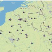 Carte de diffusion de l’idéal monastique IVe siècle (© Charles KRAEMER)