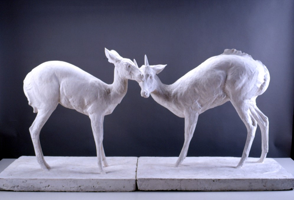 © Rembrandt Bugatti, Mes antilopes, 1909 © Nicolas Fussler, Musées de la Ville de Strasbourg